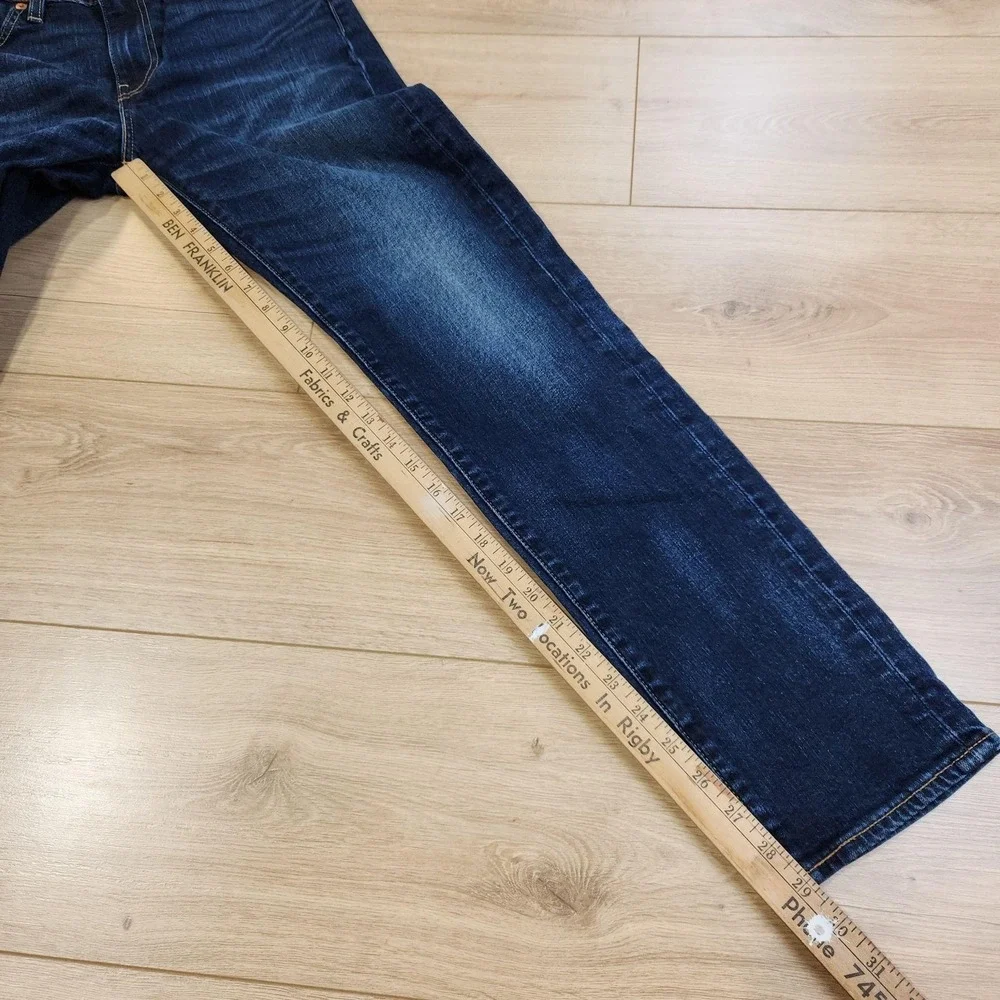 Levis Premium 510 Skinny Jeans Mens 30x32 Blue Medium Wash Stretch Denim